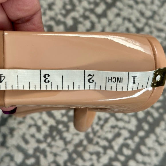 Women's Nude Strappy Sandals - Picture 6 of 7